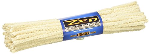 Zen 1 x 3 Bundles Pipe Cleaners, Soft, 132 Count