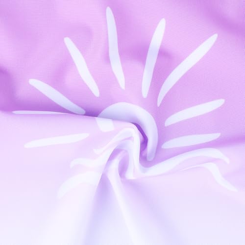 Image of TFJH E Girls & Boys Long Sleeve Rashgurad Swimsuit UPF 50+ Kids Swimwear Sunsuits