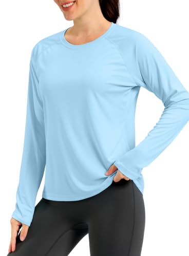 Image of UPF 50+ Sun Shirt for Women Long Sleeve Quick Dry UV Protection Hiking Top