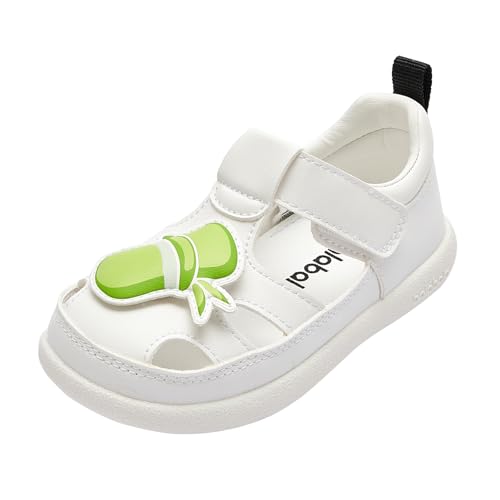 Image of Balabala Toddler Girls Sandals Lightweight Cozy Sandals Cute Summer Shoes with Hook and Loop