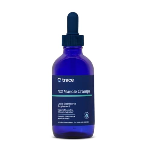 Trace Minerals NO! Muscle Cramps - Supplement for Healthy Muscle Function - Liquid Supplement -...