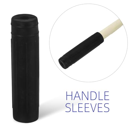 OKUMEYR 10pcs Rubber Protective Sleeve Covers for Hoe and Garden Tool Handles Easy to Install Non- Grip for Farming and Gardening Tools