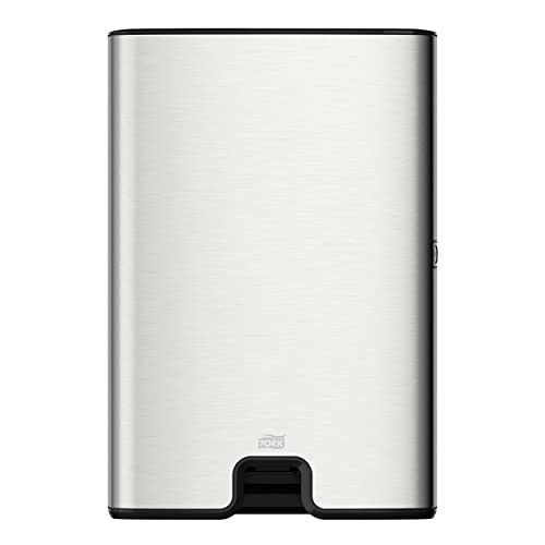 Tork Xpress, Distributeur murale pour essuie-mains interfoliés en acier inoxydable H2, distribution feuille à feuille, gamme Image, 460004