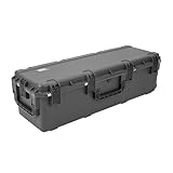 SKB Hard Protective Storage Case, Foam, Wheels for Equipment, iSeries 42' x 13' x 12', Dark Gray