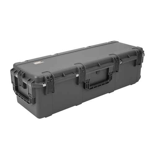 SKB Hard Protective Storage Case, Wheels for Equipment, iSeries 42" x 13" x 12", Dark Gray
