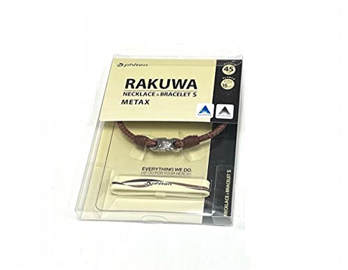 ファイテン RAKUWAネック メタックス(45cm)&RAKUWAブレスS メタックス(15cm)