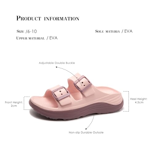 Image of FUNKYMONKEY Plantar Fasciitis Recovery Sandals for Women with Arch Support