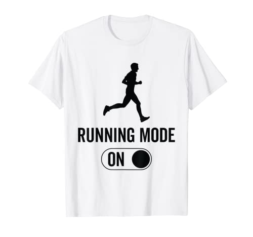Running Gift for Runner ランニングモードオン - マラソンランニング Tシャツ