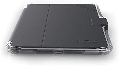 Brenthaven Edge Folio II with Integrated Cover Designed for iPad 9.7 (6th Gen and 5th Gen) for K-12 Students, Teachers and Kids – Gray, Durable,Rugged Protection from Impact and Compression