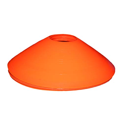 12x Chapéu Chines Cone 19cm Mini Treino Esporte Funcional LARANJA