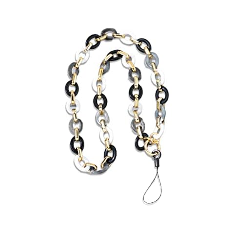 SCJJZ cuerda para móvil con cuello y cuentas para llaves Cover