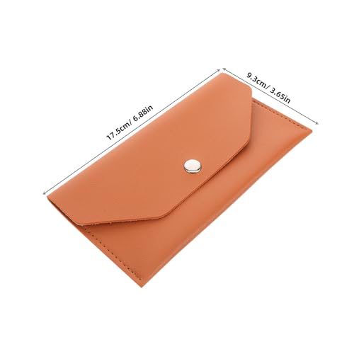 Slim Minimalist Pu Wallet for Women Portable Front Pocket Card Holder Coin Purse for Shopping Dating and Travel Korean Style Cash Organizer2