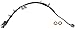Dorman H622070 Front Driver Side Brake Hydraulic Hose for Select Jeep Models
