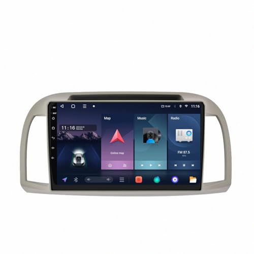 Navegador Satelital Nissan Micra K12 para Solucionar la Falta de Manos Libres y GPS con 4G