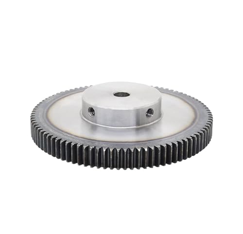 Bevel Gear Pinion Hardware Mechanical Spur Gear 1M-150T Teeth Height 10mm Bore Size 8/10mm Motor Gear Low Carbon Steel for Tramission Part(10mm)