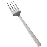 American Metalcraft SVHF Cold Meat Fork, Hammered, Vintage Stainless Steel, 13-Inches
