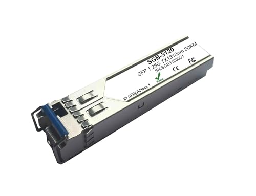 Módulo transceptor WDM 1,25G SC TX1310 nm / RX1550 nm para fibra óptica