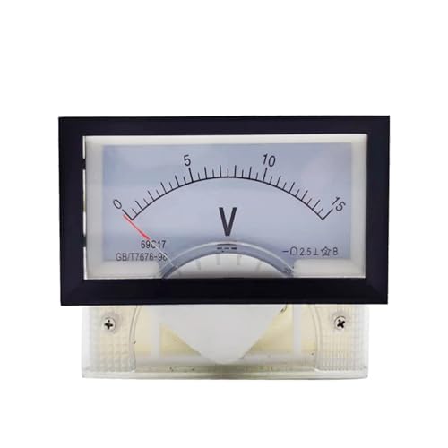 Voltmètre de panneau CC 15V pour surveiller l'alimentation de votre van aménagé