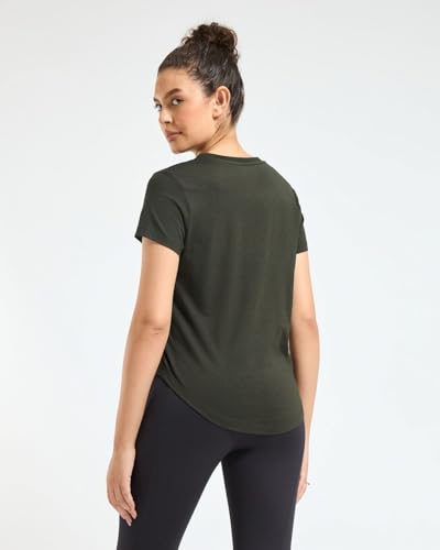 Image of Wellbi Bamboo Women's Tshirt - Ultra-Soft, Breathable & Sustainable | Premium Cotton Blend for Supreme Comfort | Stylish & Eco-Friendly T-Shirt for Women | Tshirt Women Cotton