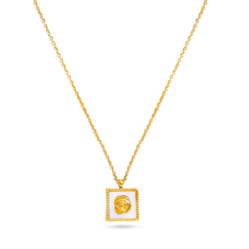 Image of Rubans Demi Fine Stainless Steel Pendant Chain Daily Gift for Women & Girls