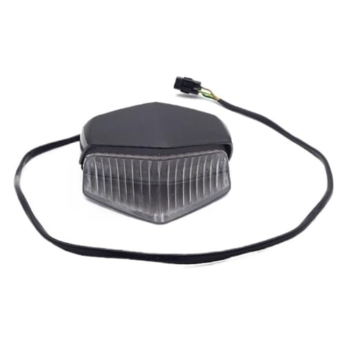 Feu de freinage arrière moto cassé solution LED WR450F avec support plaque
