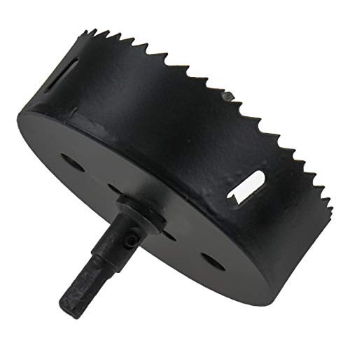 Image of Hole Saw 110mm /4.3 inch BI -Metal Hole Drilling Cutter for Wood, Plastic and Fiberboard