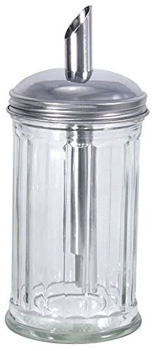 Contacto Edelstahl Zuckerspender, Zuckerdose, Zuckerstreuer...