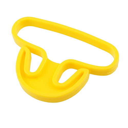 Ruilogod Attrezzo di sollevamento di verdure di plastica giallo Handy Hook Hook Tool 2 PCS