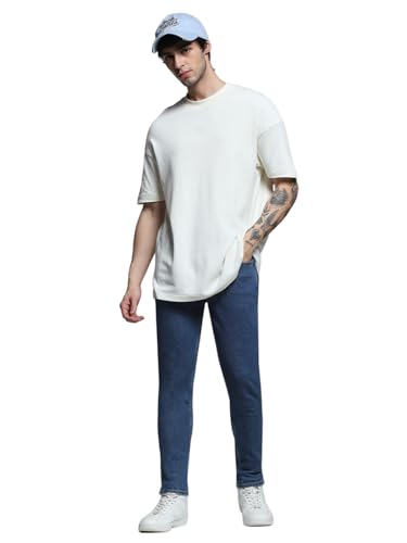Image of JACK & JONES Men Slim Fit Low Rise Jeans