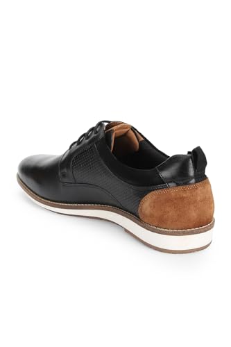 Image of Louis Philippe Men Leather Oxfords