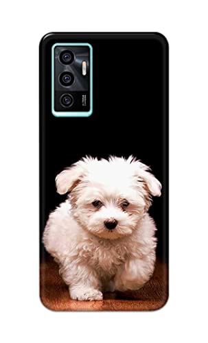 Image of PRINTFIDAA� Printed Hard Back Cover Case for Vivo V23e | V23e 5G | Vivo Y75 4G Back Cover (Puppy Dog) -2808