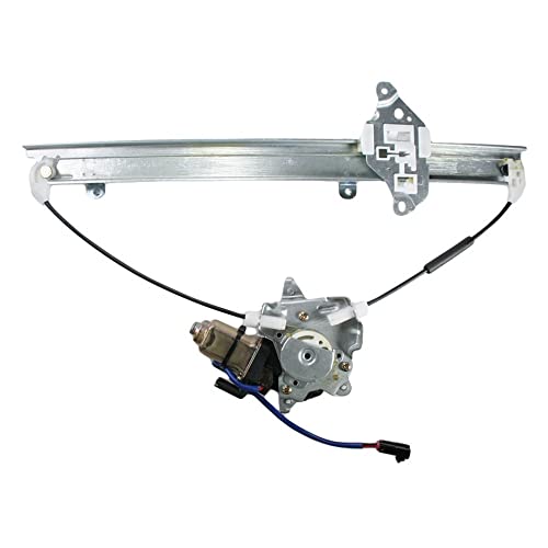 Image of TRQ Front Left Power Window Regulator & Motor Assembly Drivers Side Compatible with 2000-2005 Nissan Sentra NI1350113 NI1350157