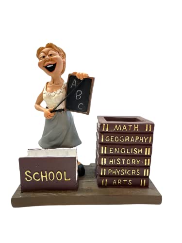 Image of AUGEN Polyresin Funny Teacher Idol Statue Showpiece for Home Decor Decoration and Gifting (1 Piece, 6723-I1)