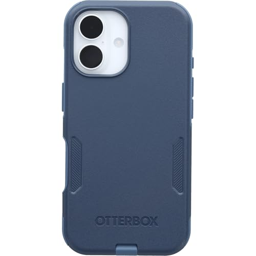 Image of OtterBox iPhone 16 Commuter Series Case - Baby Blue Jeans
