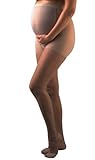 GABRIALLA H-340 Maternity Pantyhose - Compression Stockings (23-30 mmHg) Tall, Beige