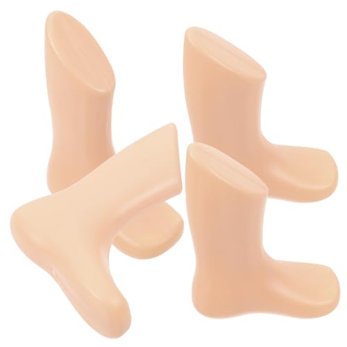 NUOBESTY Foot Mannequin Model Set 11cm Sock Shoe Display Durable Plastic for Shop Display