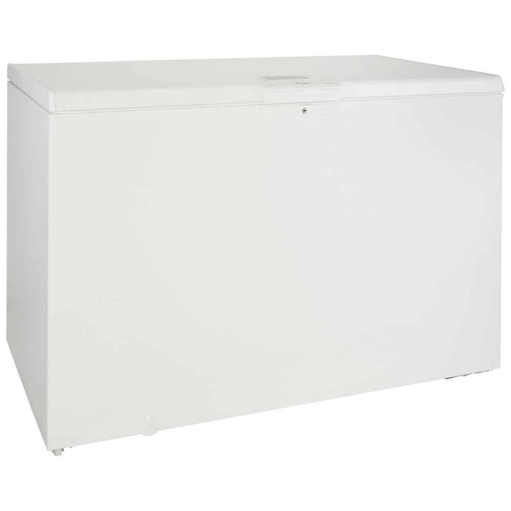 Whirlpool WHE39352 FO, Congelatore A Pozzetto, 390 L, 91,6x140,5x69,8 cm, Tecnologia FastFreezing, Bianco