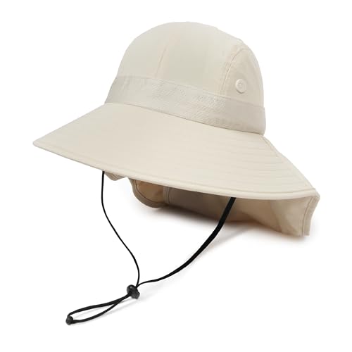 Sombrero protector solar Ponyflo de ala ancha para mujer miniatura 1