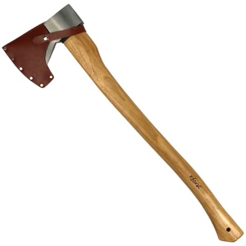 Hacha Xforst Vizcaina con Mango de Madera de Hickory de 70 cm Cover