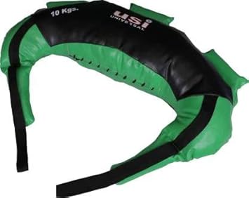 USI UNIVERSAL THE UNBEATABLE USI Heavy Nylon Banana Bag/Strength Bulgarian Bag Total Body Workout Bag Functional Fitness Equipment (10.00)