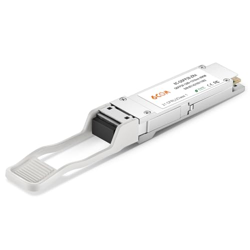 Image of 6COMGIGA 100GBASE-ZR4 QSFP28 80km DDM Transceiver, 100 Gigabit Single-Mode QSFP28 LC Module Compatible with Cisco QSFP-100G-ZR4-S