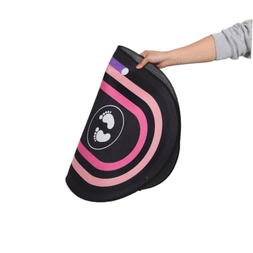Oval Jump Rope Mat 31.5x19 Inch Shock Absorbing Exercise Mat miniatura 4