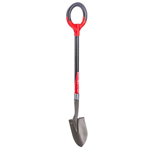 Radius Garden 25811 Pro-Lite Carbon Steel Floral Shovel, Red
