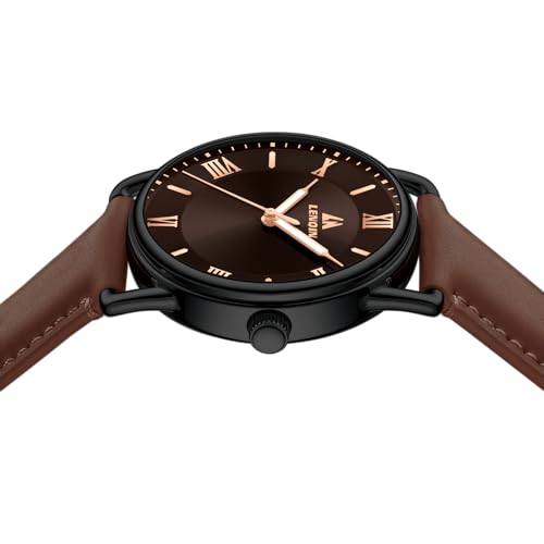 Image of LN LENQIN Mens Watches Unisex Military Sport Nylon Strap Stylish Luminous Fashion Analog Quartz Watch for Men Waterproof Army Tactical Casual Wristwatch