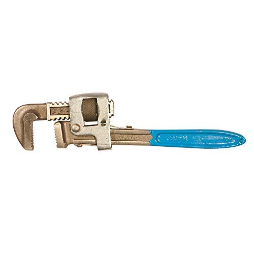 Image of AGRICO Tata 18 Inch Pipe Wrench | Heavy Duty Stillson Type Adjustable Spanner | Chrome Vanadium Steel Body with Anti Slip Grip | For Plumbing, Industrial & Workshop Use | Pack of 5