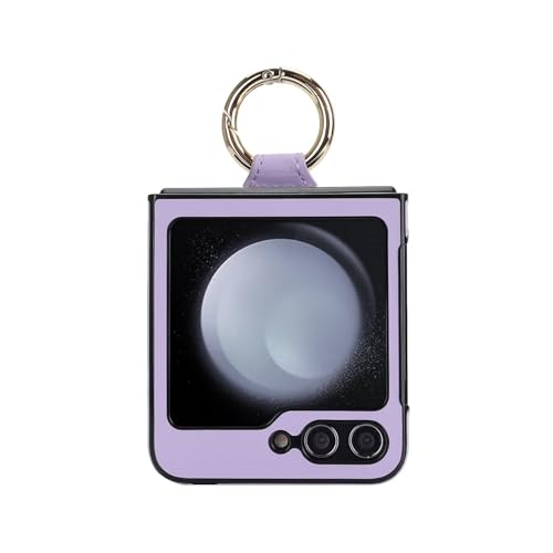 Coque Galaxy Z Flip 5 violette idéale pour vos selfies vidéo
