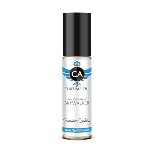 CA Perfume Impression of Skywalker for Men Eau De Parfum Woody Spicy Scent Long Lasting Cologne for Men Travel Size TSA Ready for Day and Night Wear 0.33 Fl Oz 10ml