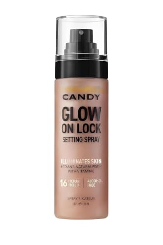 Glow On Lock Setting Spray Alcohol-Free 16 Hour Hold Luminous Finish ~ 3.4oz/fl ~ Pack of 1