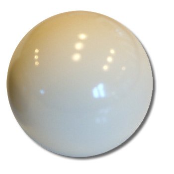 BCE Boule ou Bille Blanche de Billard Diametre 47 mm
