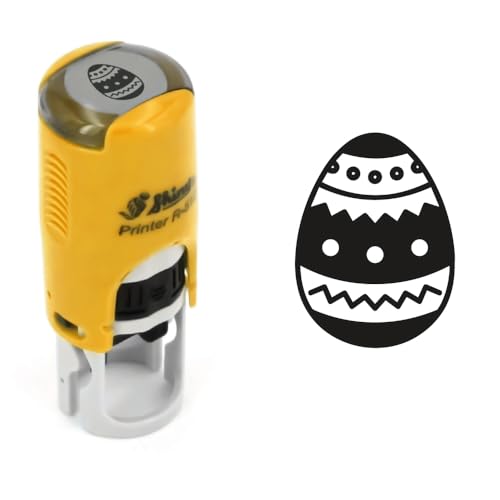 Tampon œuf de Pâques | 11mm | Tampon fidélité oeuf en chocolat | Easter egg loyalty stamp ink